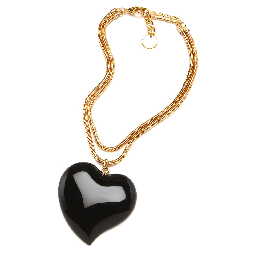Carole Necklace Jet