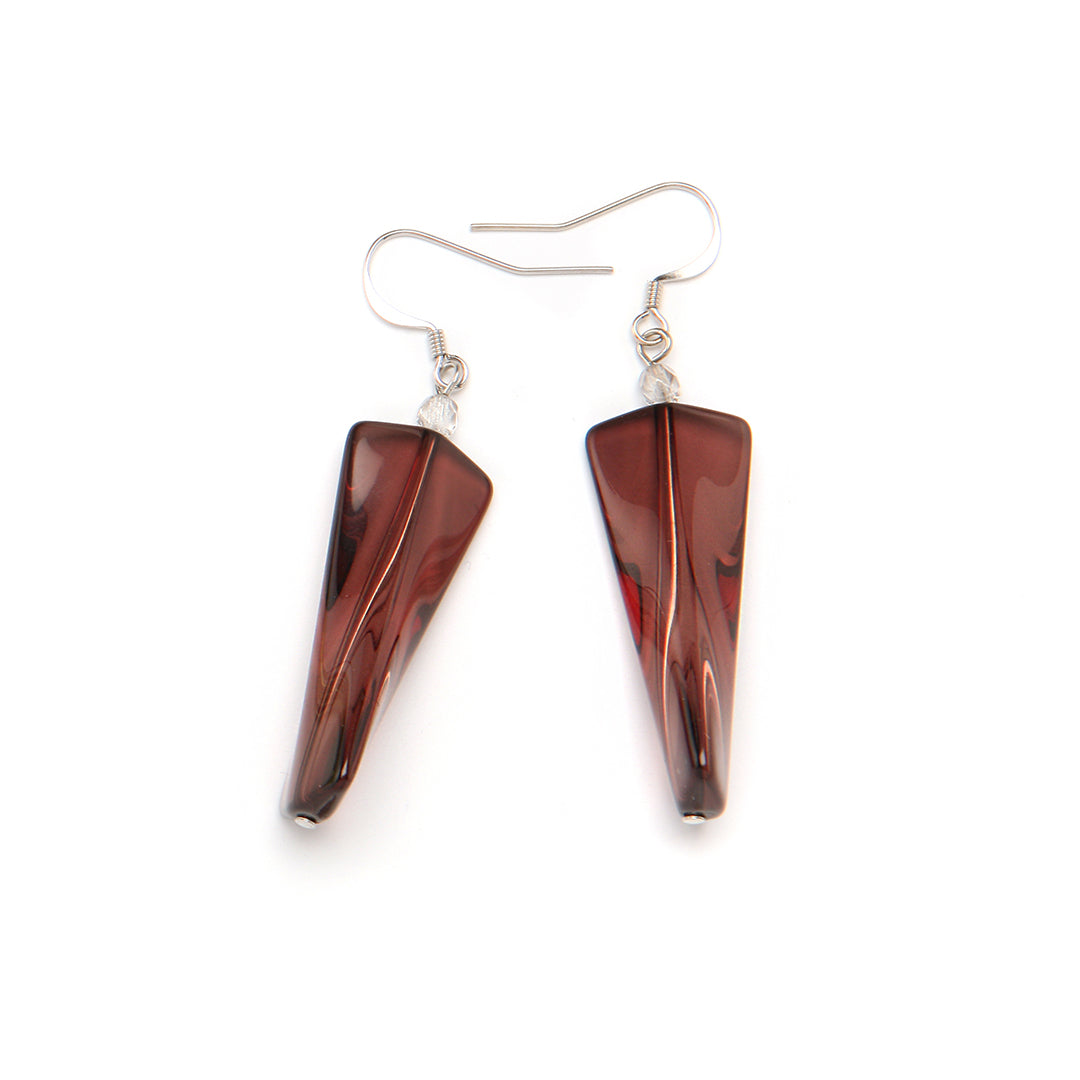 Lily Earring Hickory