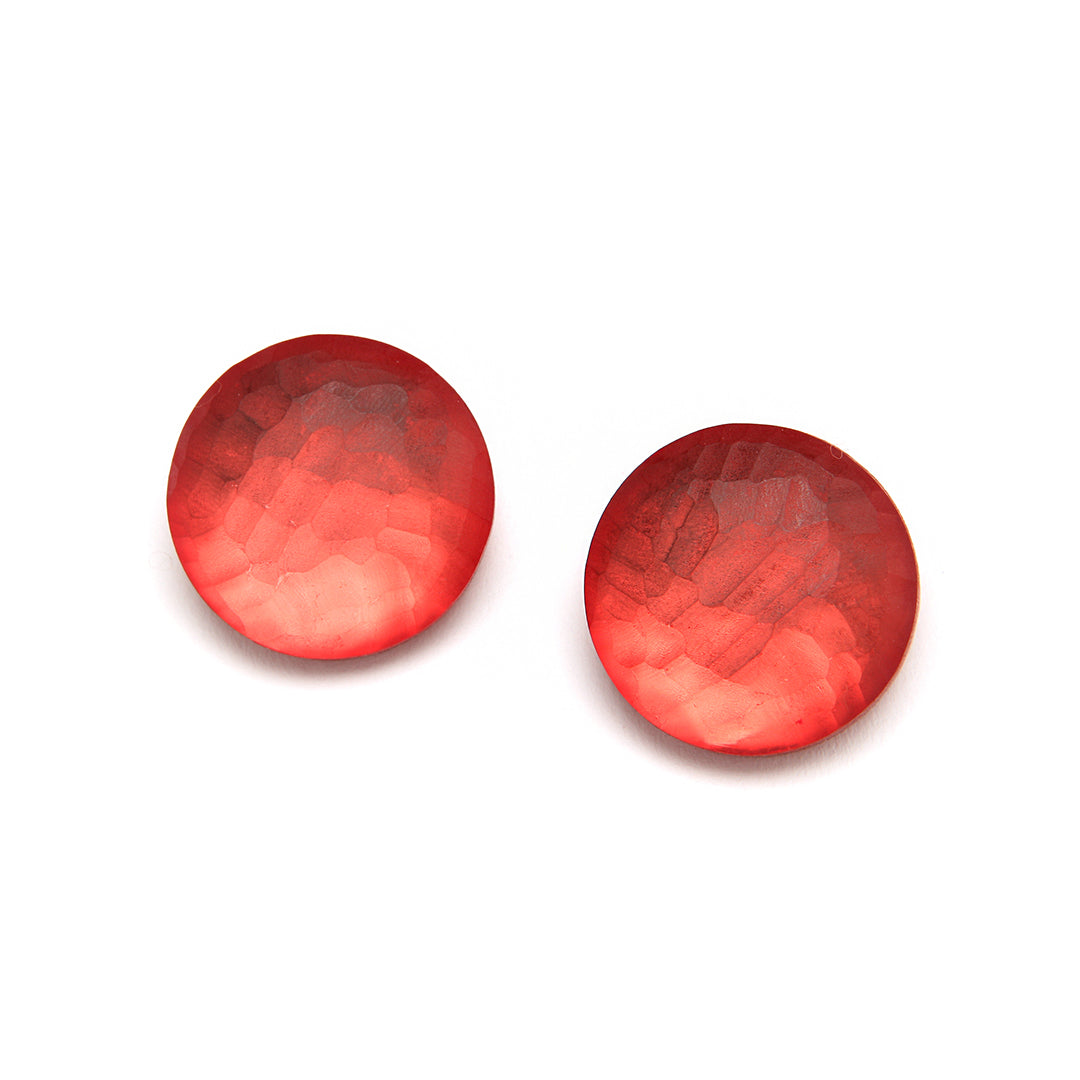 Ice Rosa Clip Earring Fire