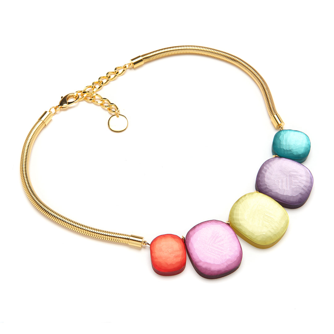 Esme Necklace Rainbow