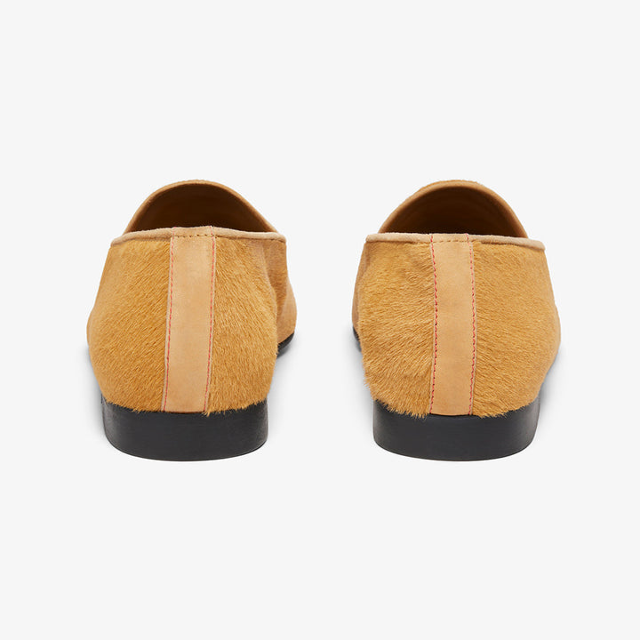 Women's Camel Pony Hair Milano Loafer