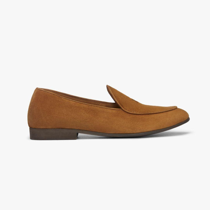Women's Cognac Suede Milano Loafer