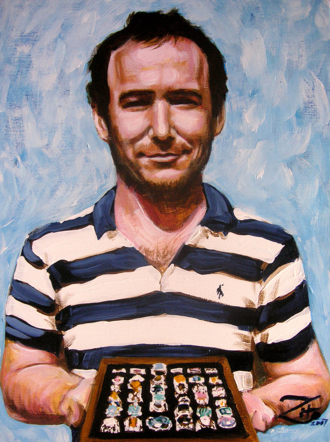 Pitango Jewelry Acrylic Portrait