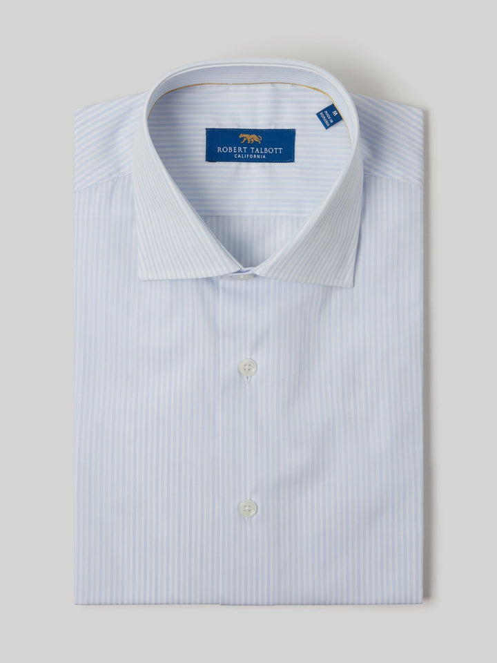 Reynolds Twill Multi Stripe Dress Shirt