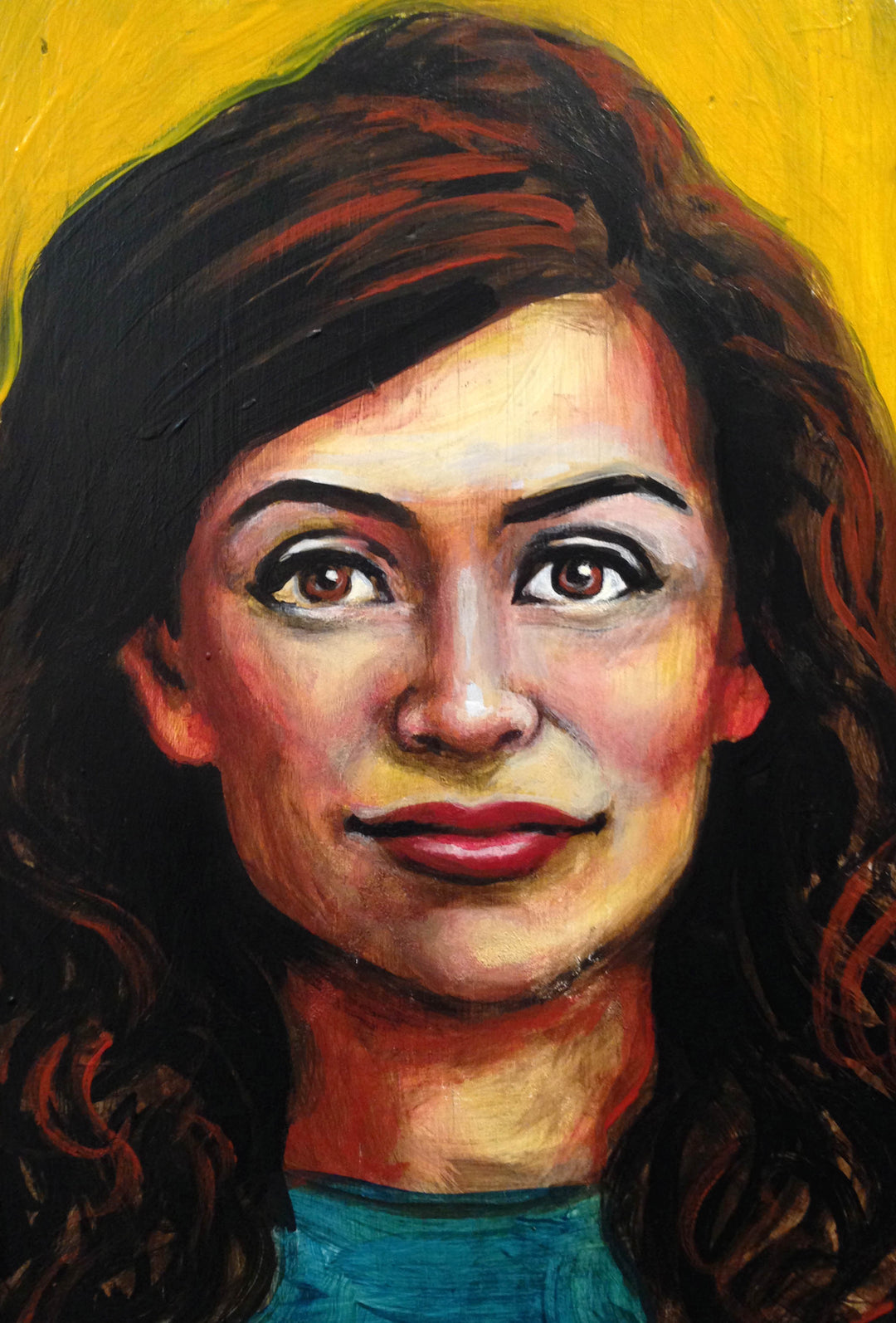 Rooki Tawari Acrylic Portrait