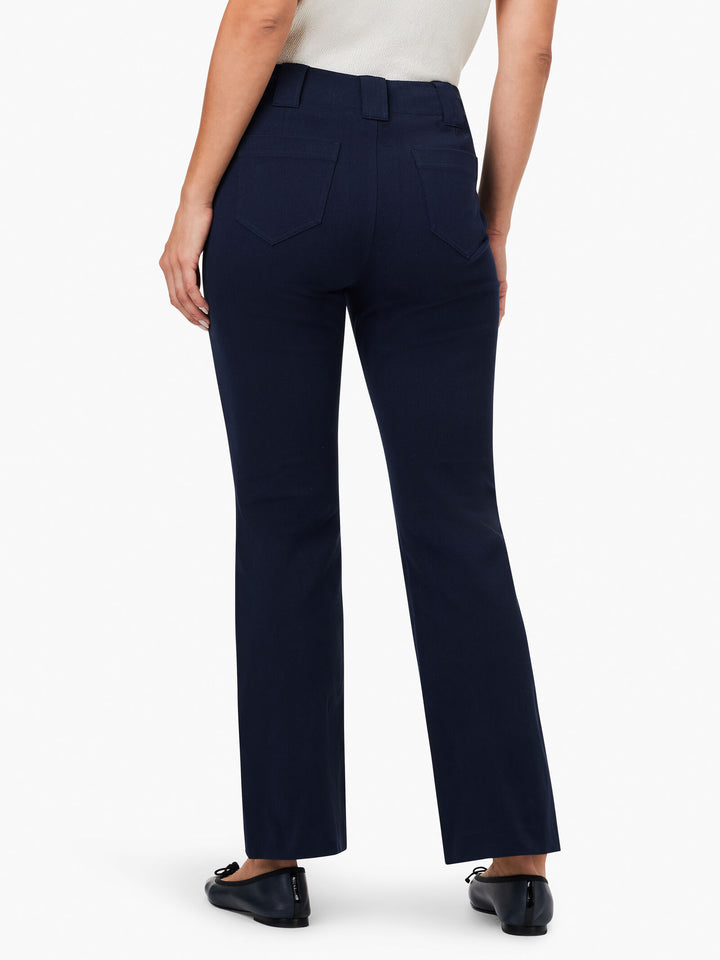 26" Demi Boot Ankle Plaza Pant - Dark Indigo