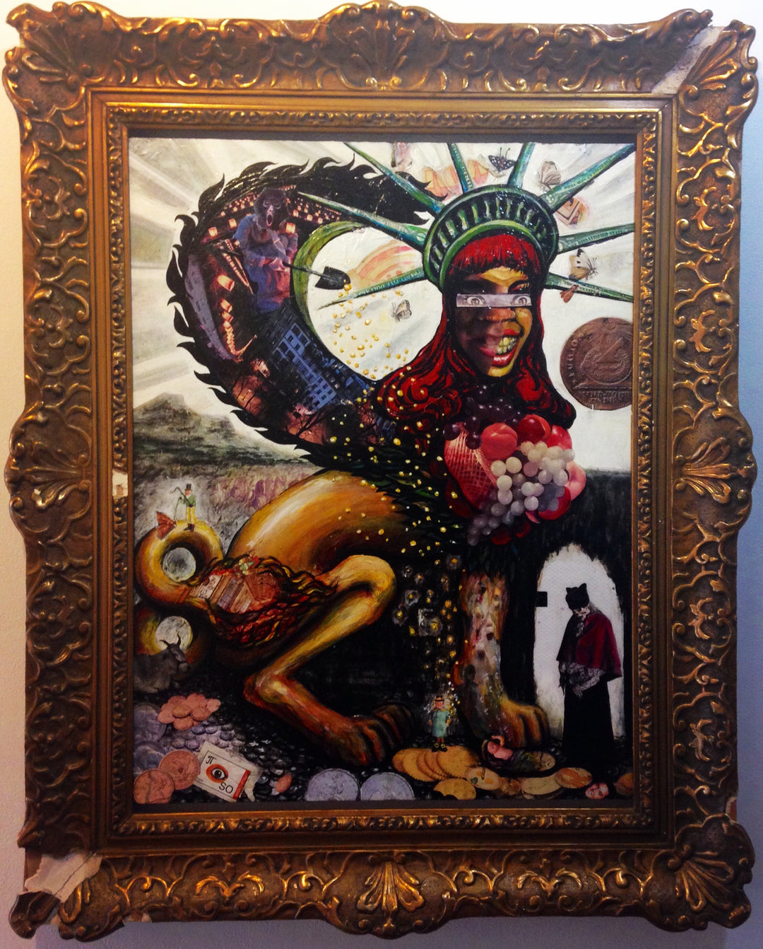Schizophrenic Universe Collage Portrait