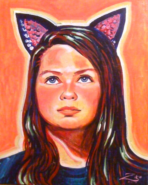 Sedona Acrylic Portrait