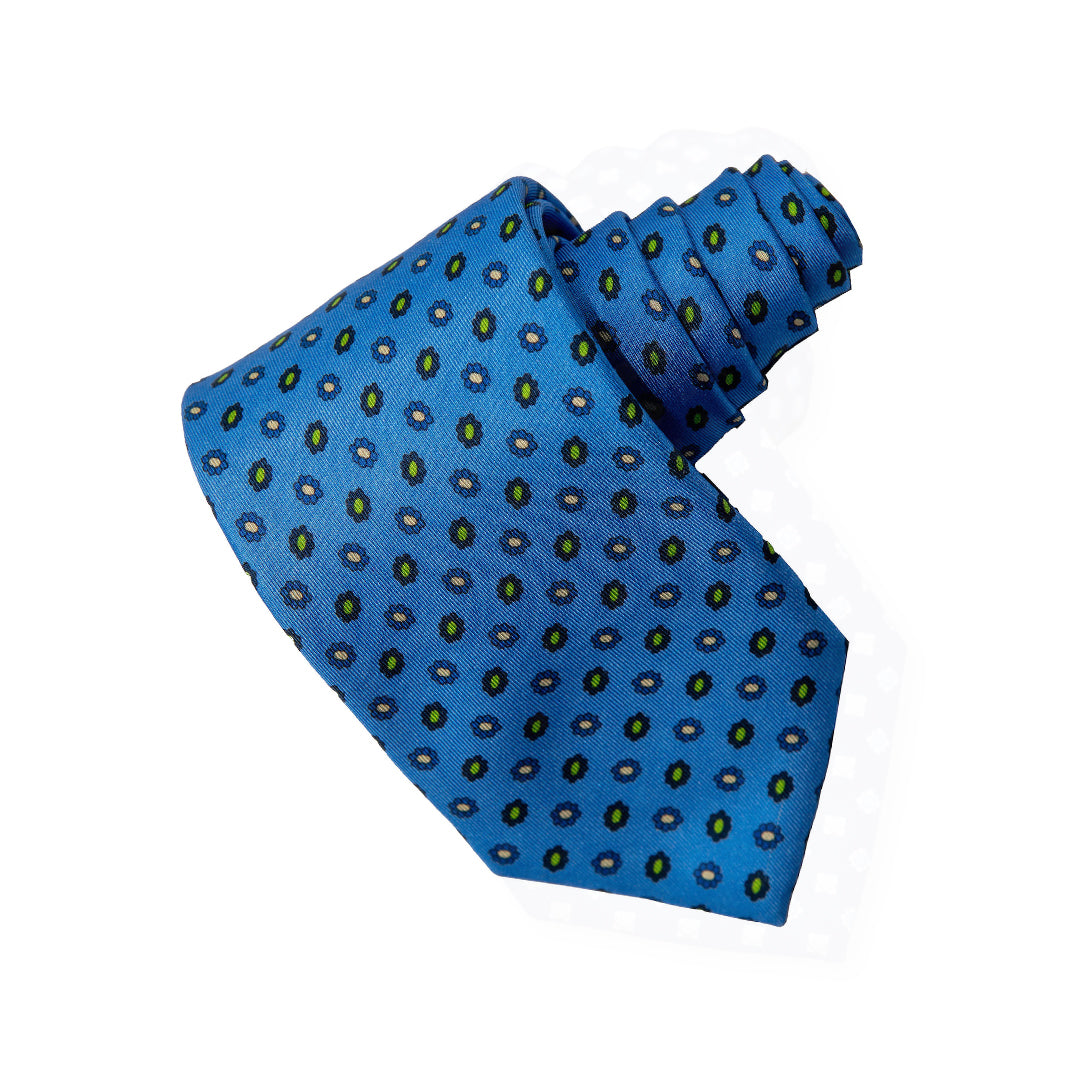 Blue Silk Tie