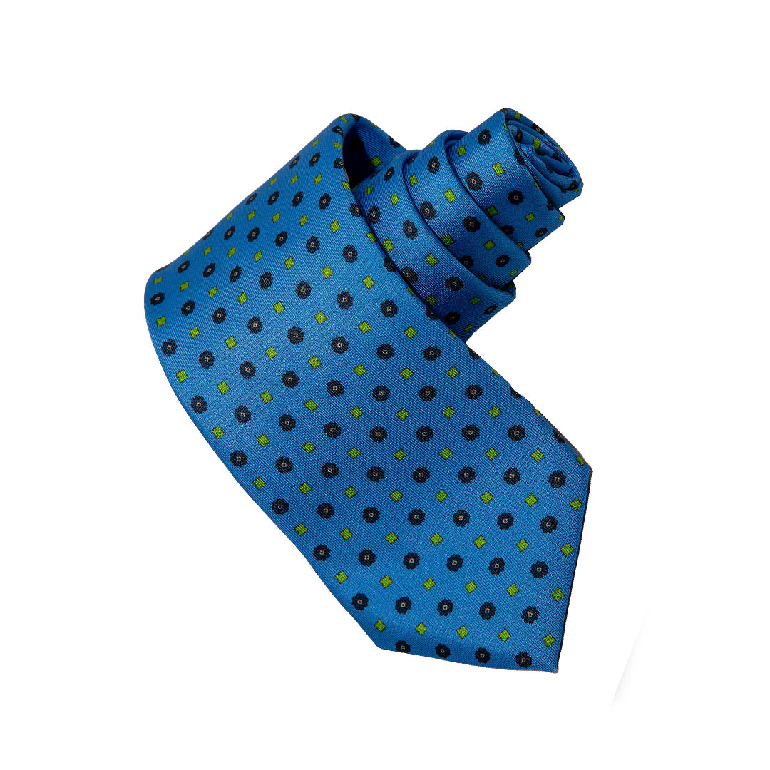 Blue Silk Tie