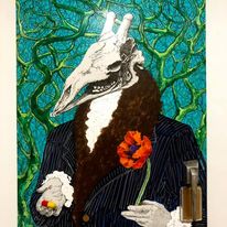 The Pharmacist Acrylic Portrait