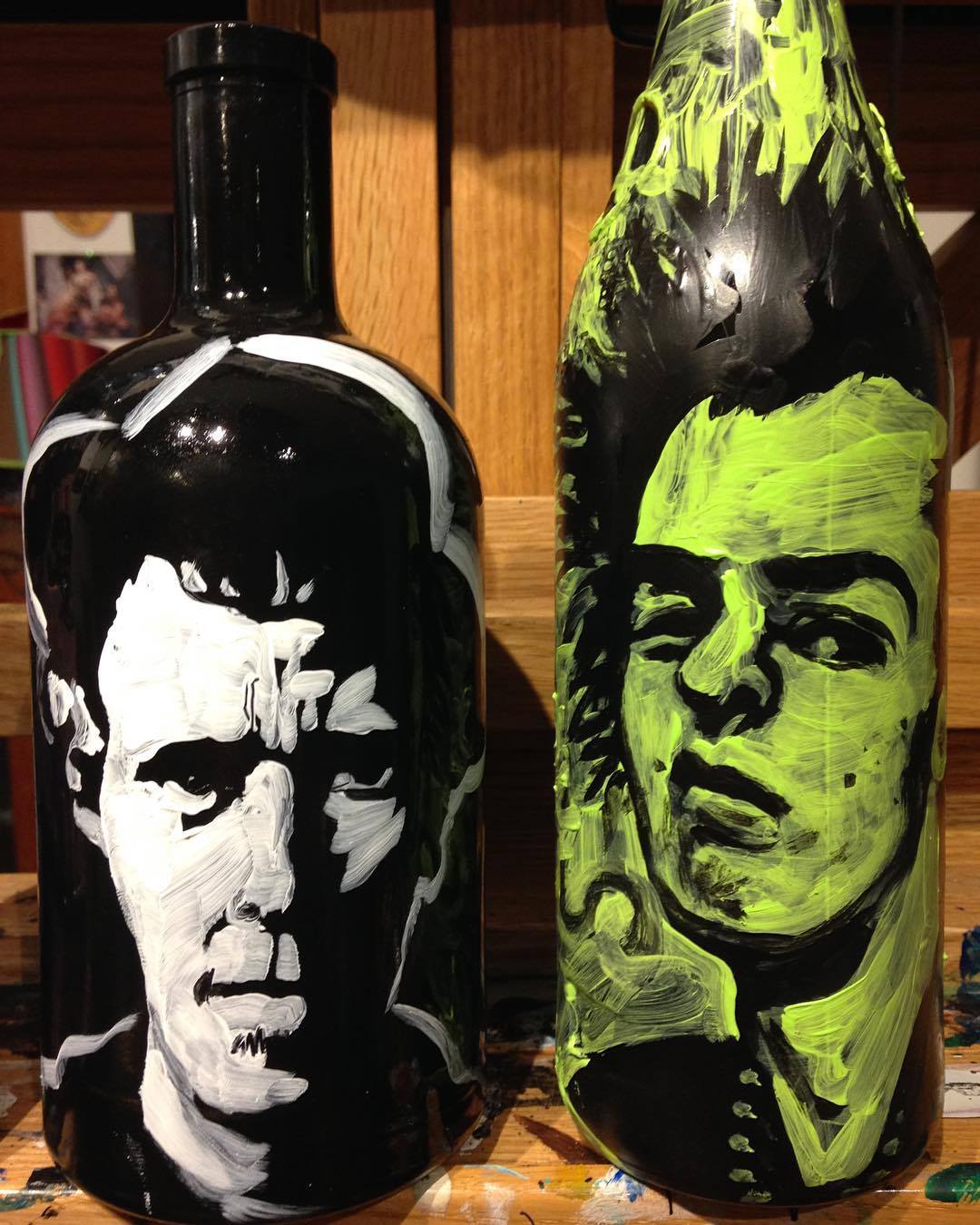 Tom Waits Sid Viscous Portrait Acrylic Portrait