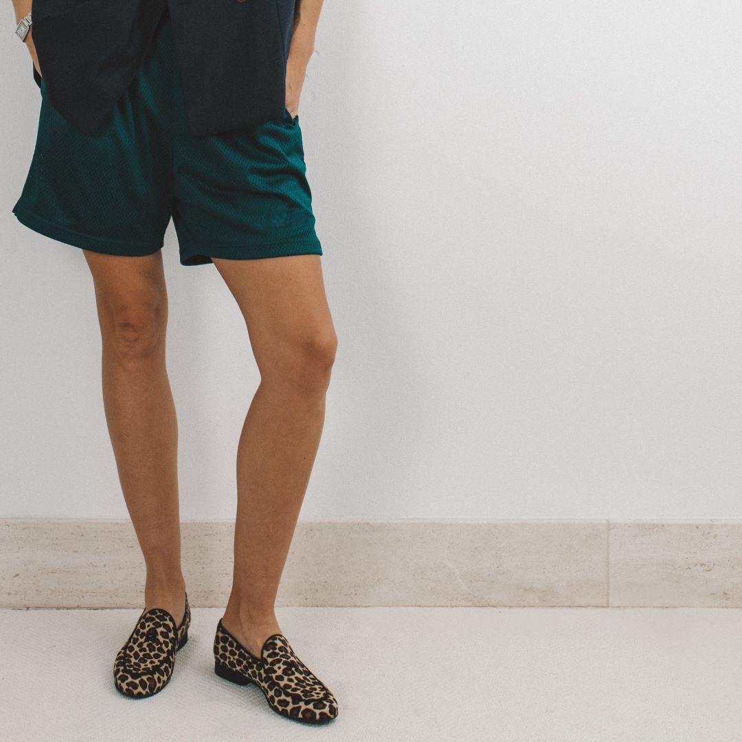 Womens Leopard Print Milano Loafer