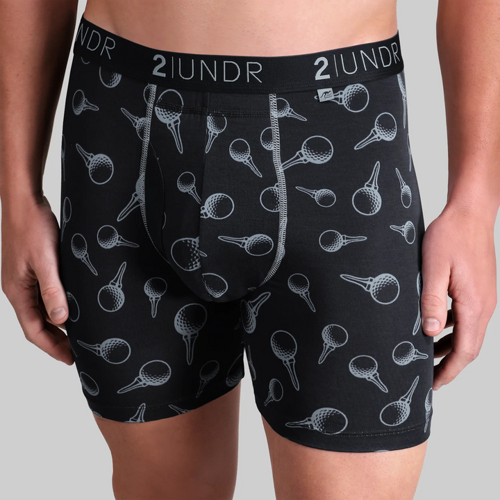 Swing Shift Boxer Brief - Black Tees