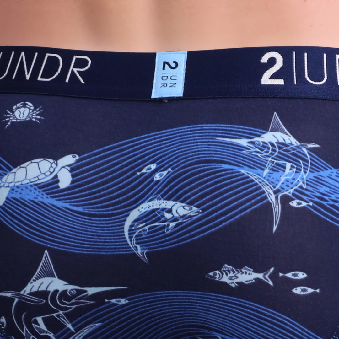Swing Shift Boxer Brief - Deep Sea
