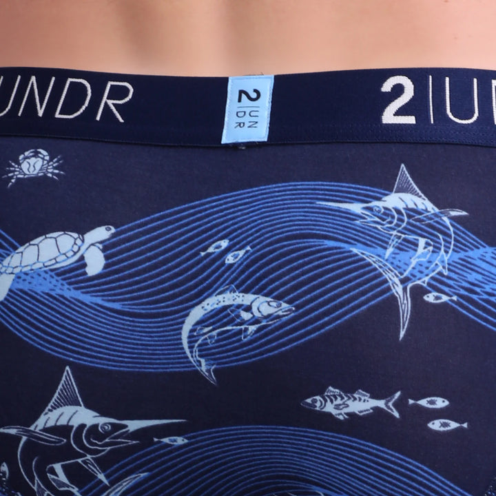 Swing Shift Boxer Brief - Deep Sea