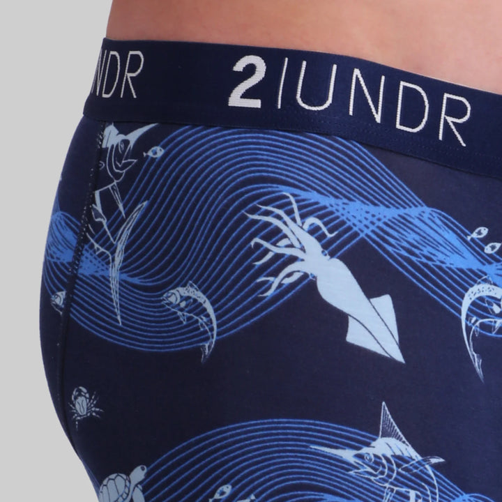 Swing Shift Boxer Brief - Deep Sea