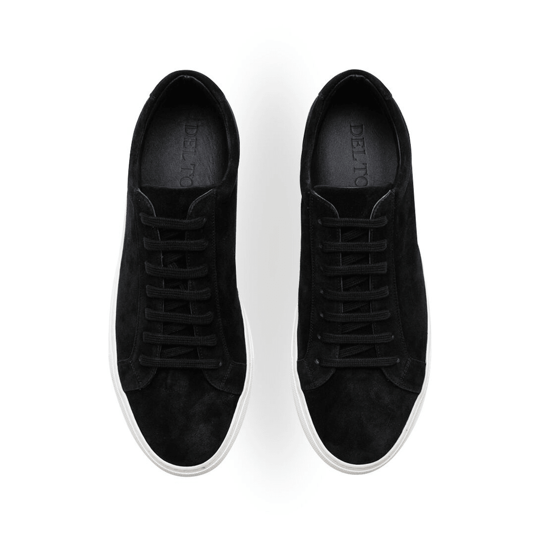Women's Black Suede Sardegna Sneaker II