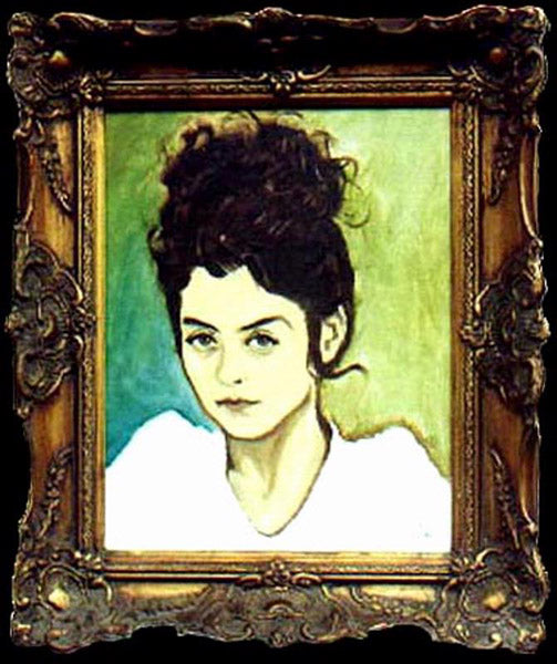 Carol Oil Portrait