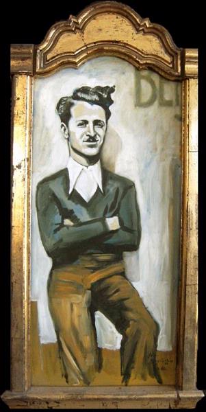 Gramps Oil Portrait