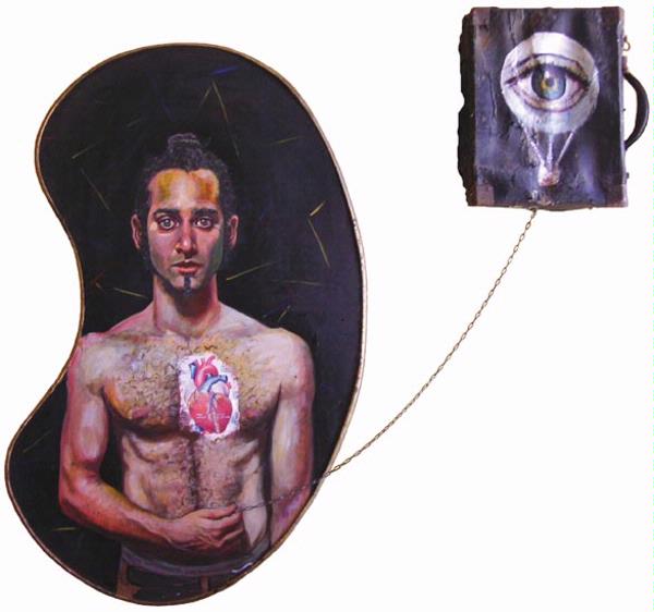 Vipassana Self Acrylic Portrait