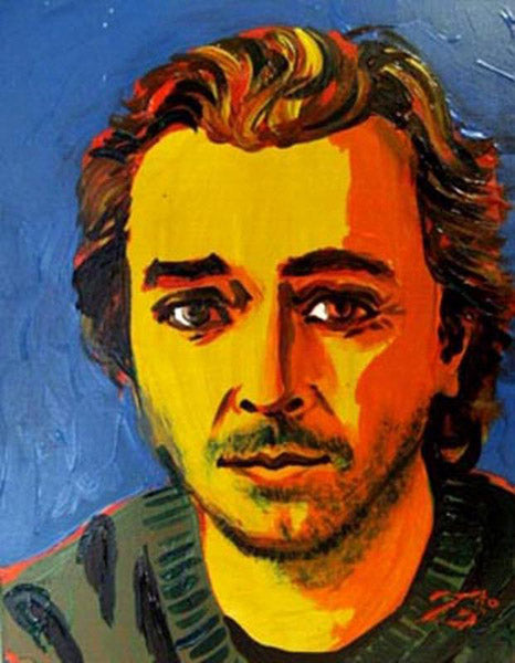 Portrait Of Tim Hall Ii Acrylic Portrait