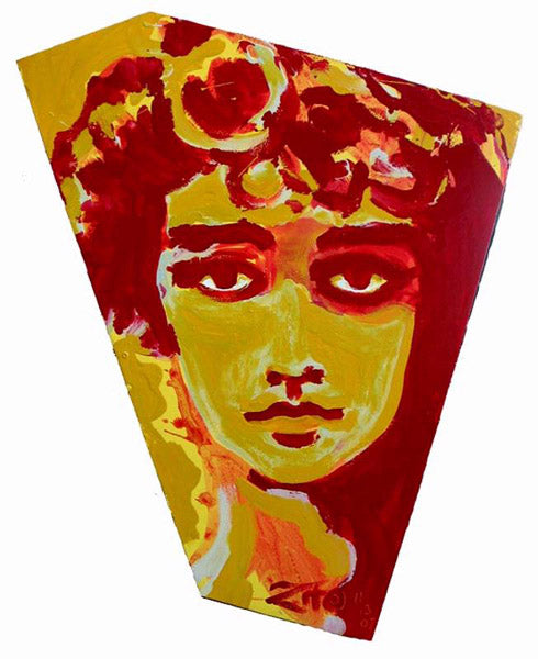 Sunlight Enamel Portrait