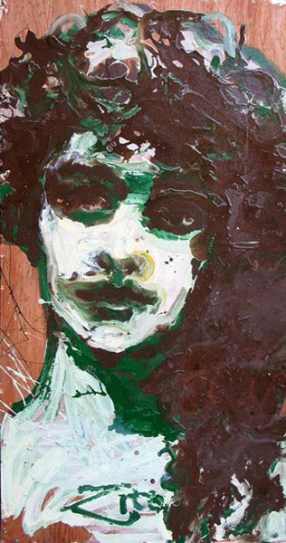 Fear Enamel Portrait