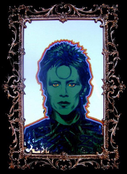 Bowie Mirror Enamel Portrait