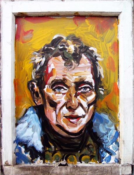 Bruno Wizard Acrylic Portrait