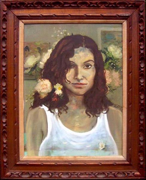 Diana Oil Portrait