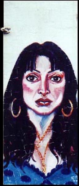 Kim Montenegro Oil Portrait