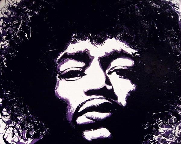 Purple Jmh Enamel Portrait