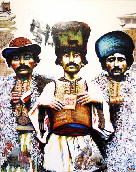 Three Shepherds Collage Portrait