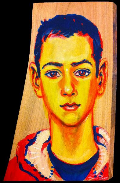 Ettiene Pinchart Acrylic Portrait