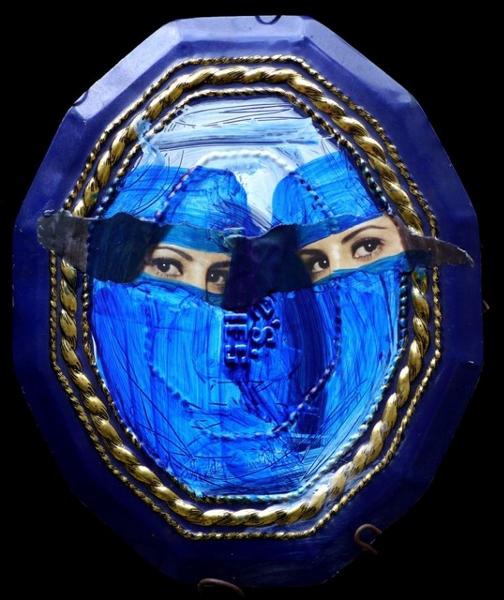 Burka Wits Collage Portrait