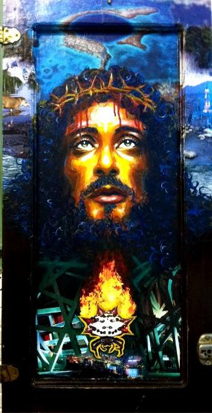 Middle Eastern Christ Collage Portrait