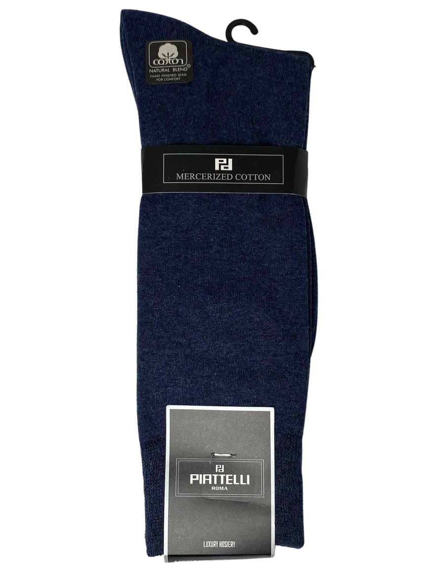 Bruno Piattelli Men's Mercerized Cotton Dress Socks