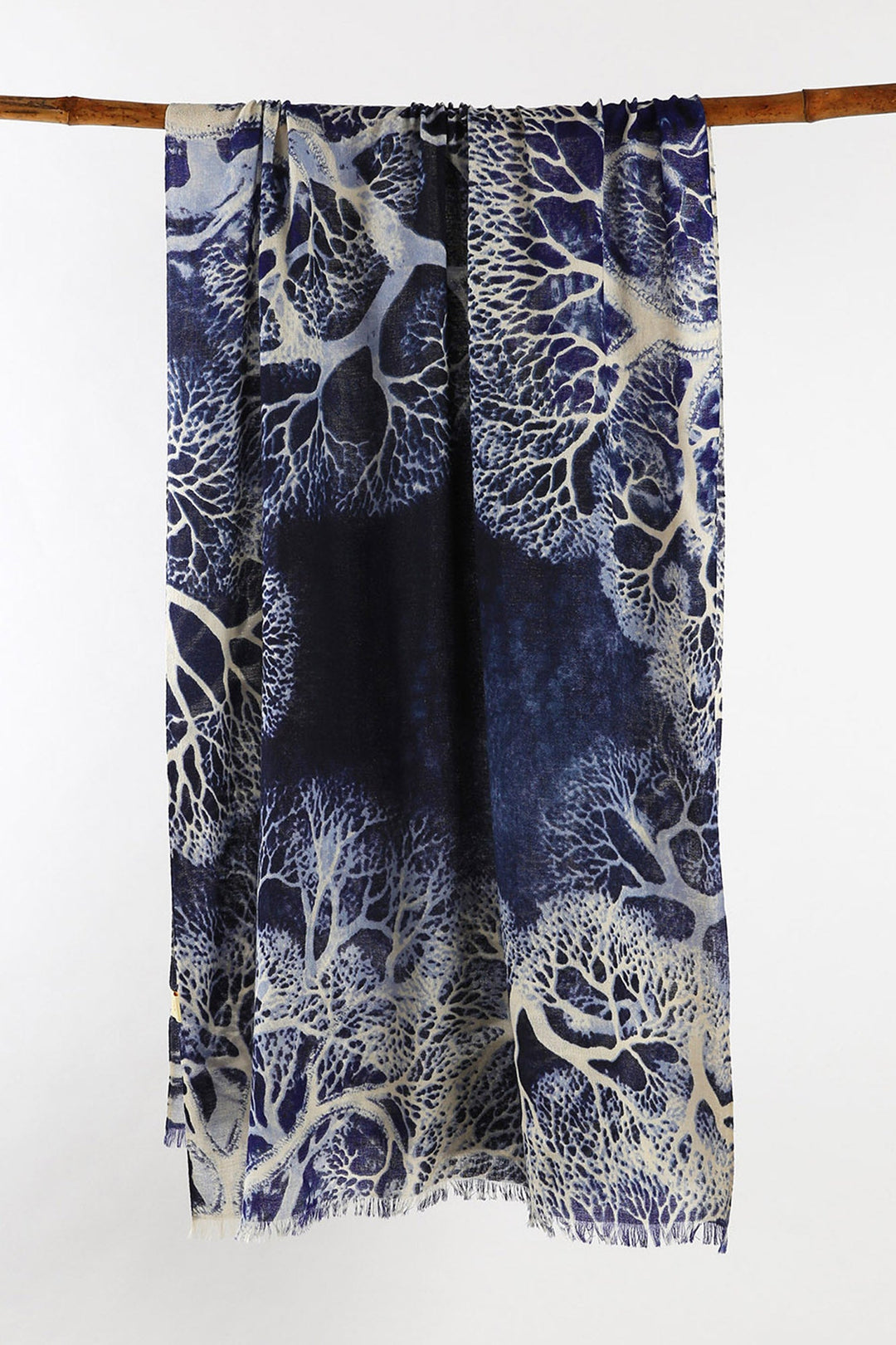 Abstract Printed Cashmere Scarf