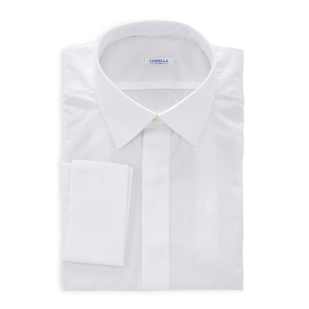 The Essential White Spread Collar - Slim Fit