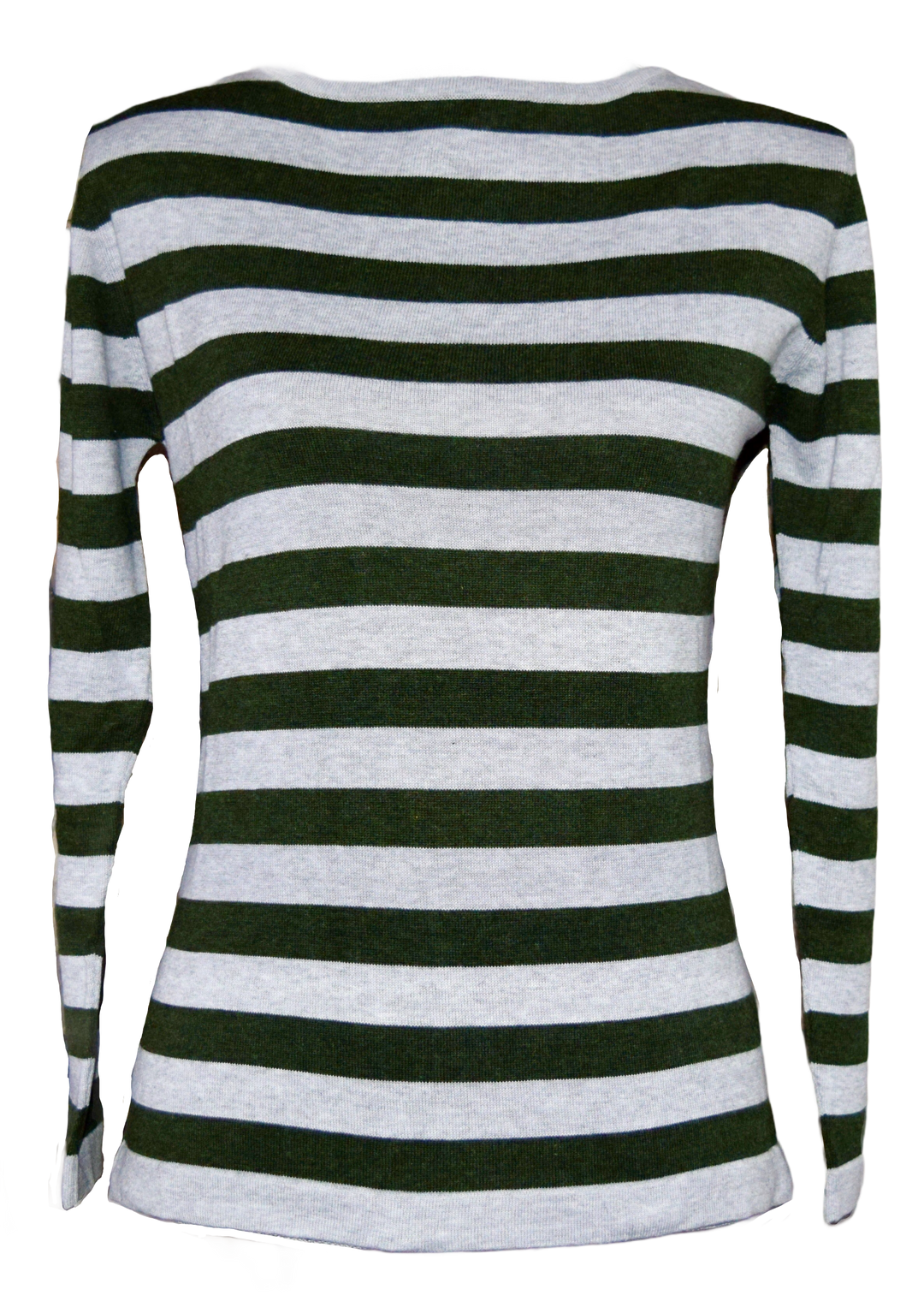 Women's Pima Cotton Classic Stripe Boatneck Sweater