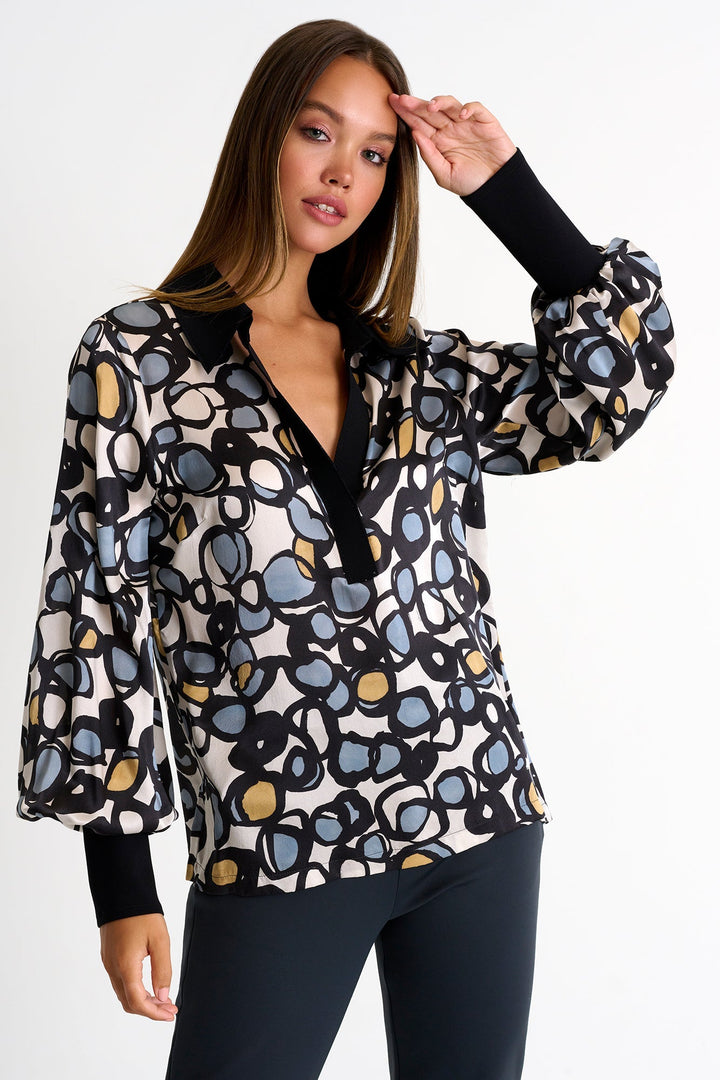 52251-82-950 - Long Sleeve Shirt 02 / 950 Madisson / 100% SILK