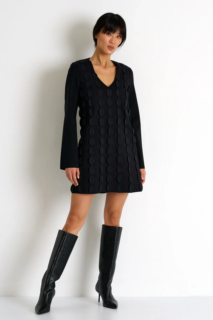 Scallop Detail Dress - 52357-67-800