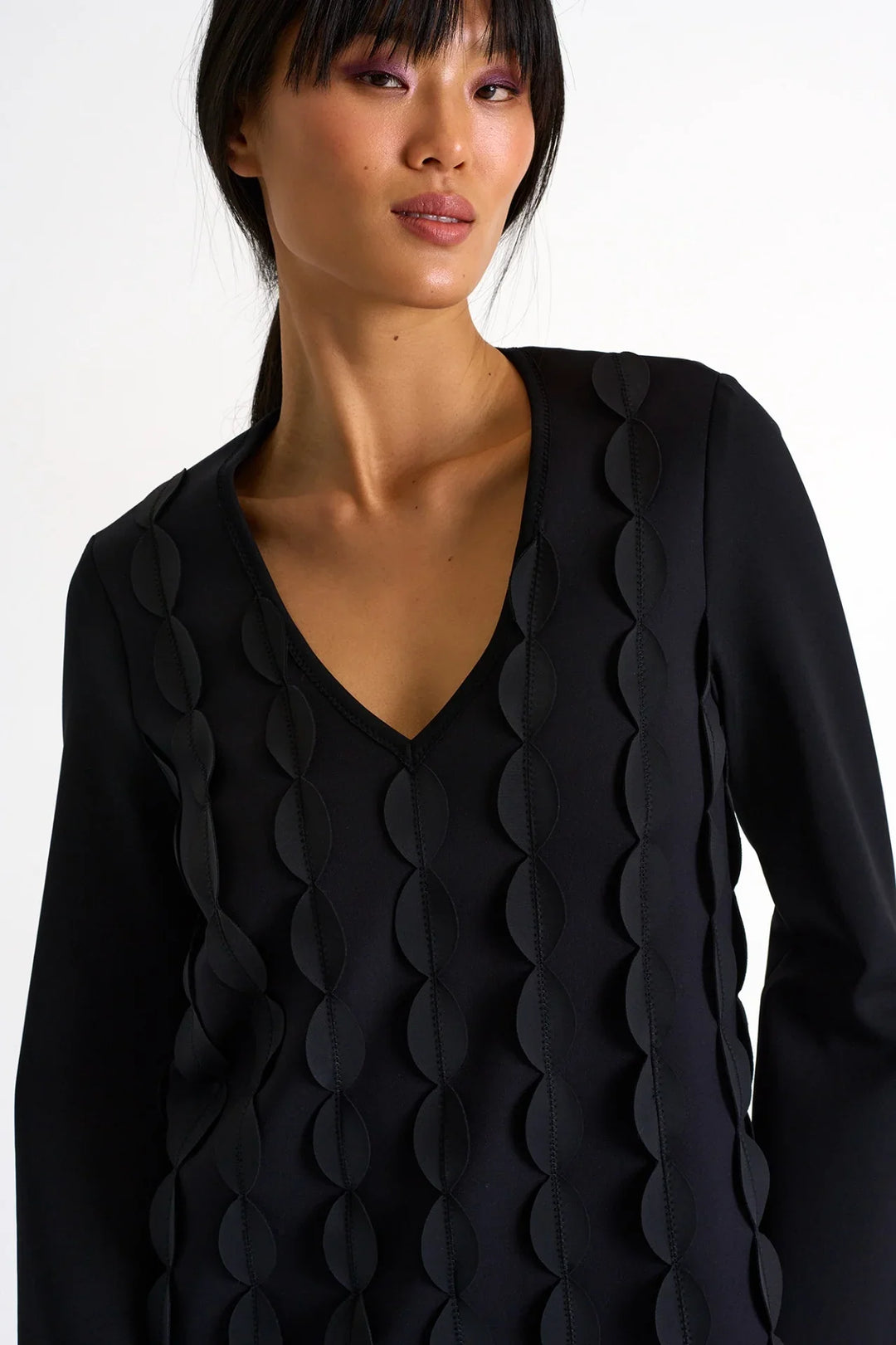 Scallop Detail Dress - 52357-67-800