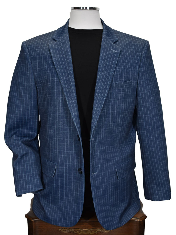 A traveler sport coat is a great item for a casual hip lifestyle. The outer fabric is a polyester microfiber with lycra for stretch. The result is a comfortable jacket that moves with your natural movements, does not wrinkle and can be folded up tight to travel anywhere without needing pressing.