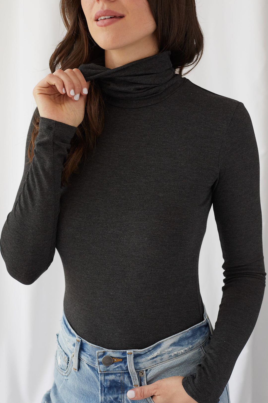 SOFT TOUCH L/S TURTLENECK - TURTLENECK L/S - Majestic Filatures North America