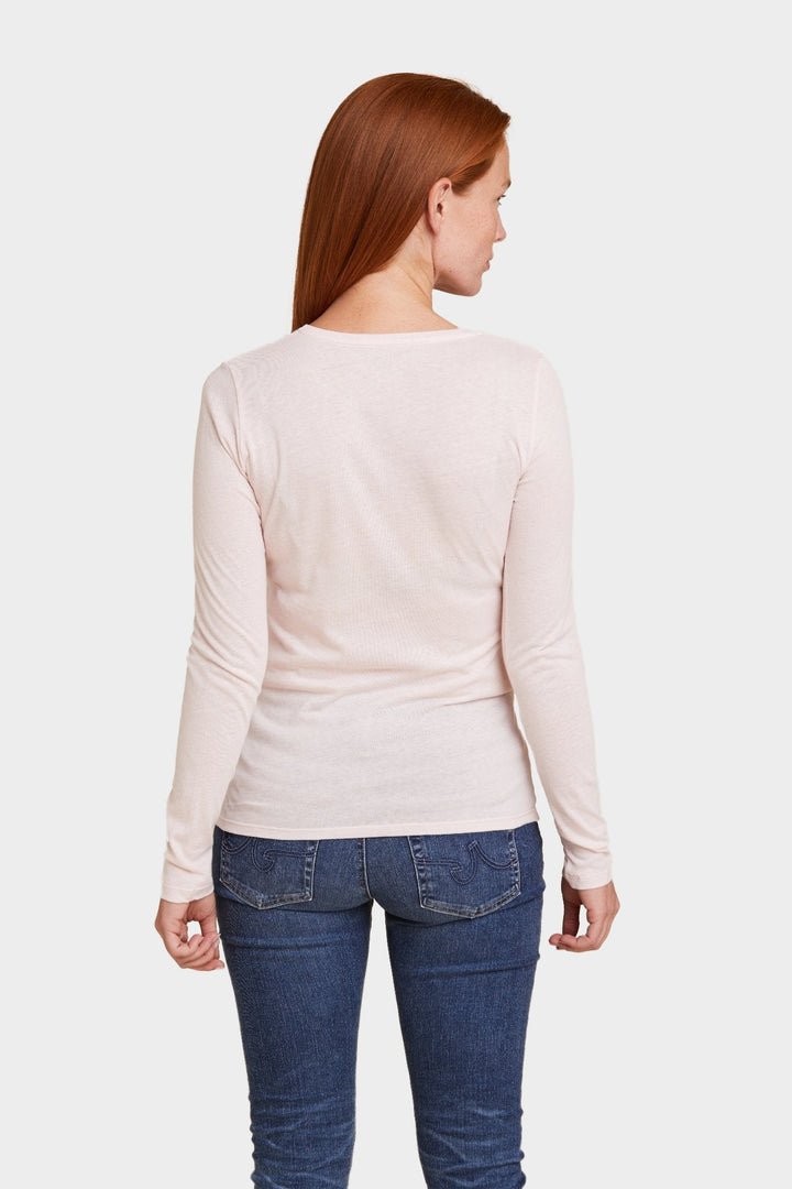 Cotton/Cashmere L/S Crewneck - Majestic Filatures Official Site of North America