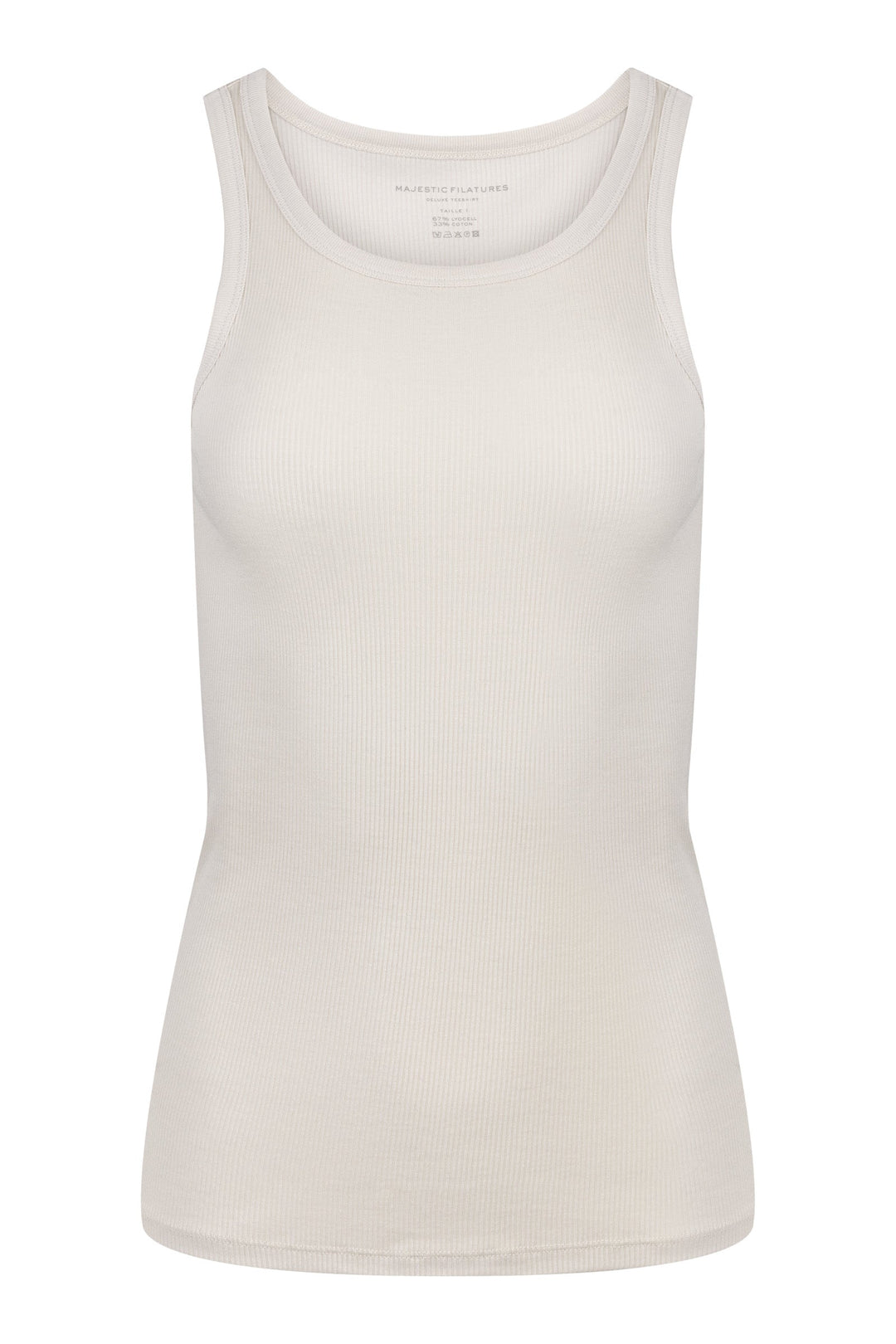 Lyocell Cotton Baby Rib Tank - TANK - Majestic Filatures North America