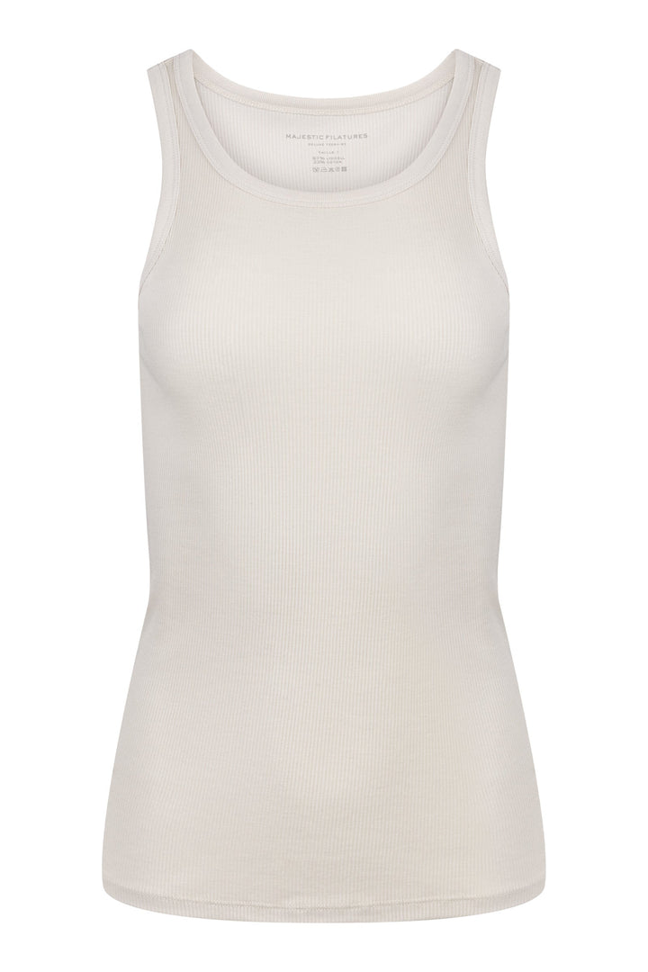 Lyocell Cotton Baby Rib Tank - TANK - Majestic Filatures North America