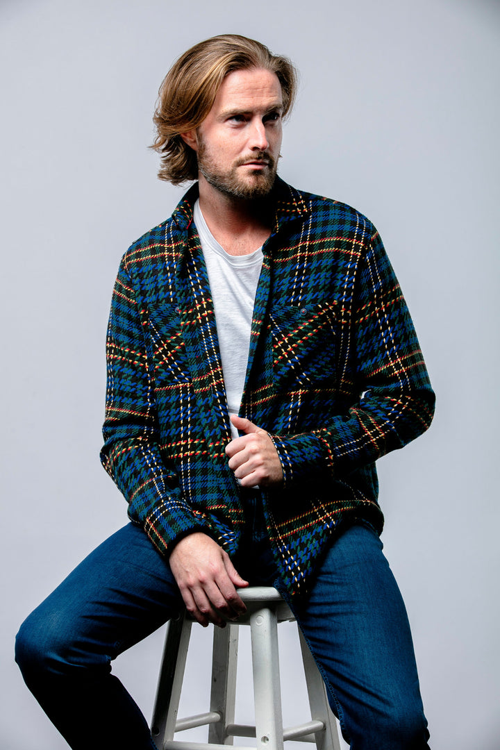 Morgan Overshirt Navy - 7 Downie St.®
